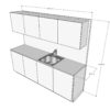 Mueble cocina preset Banzai