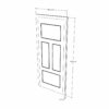 PUERTA MADERA 89 x 207
